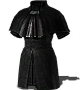 black cleric robe