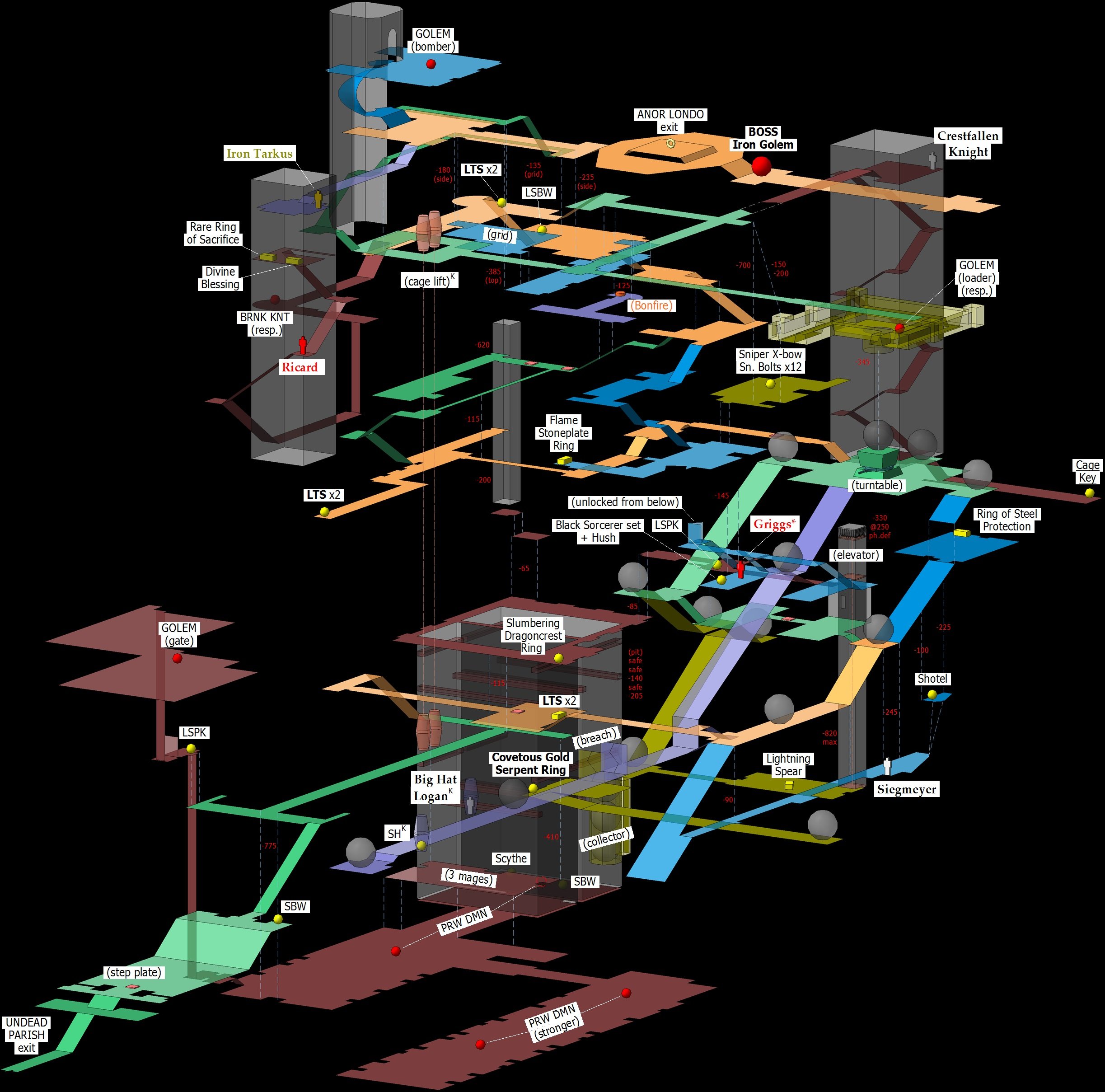 Sens Fortress Map