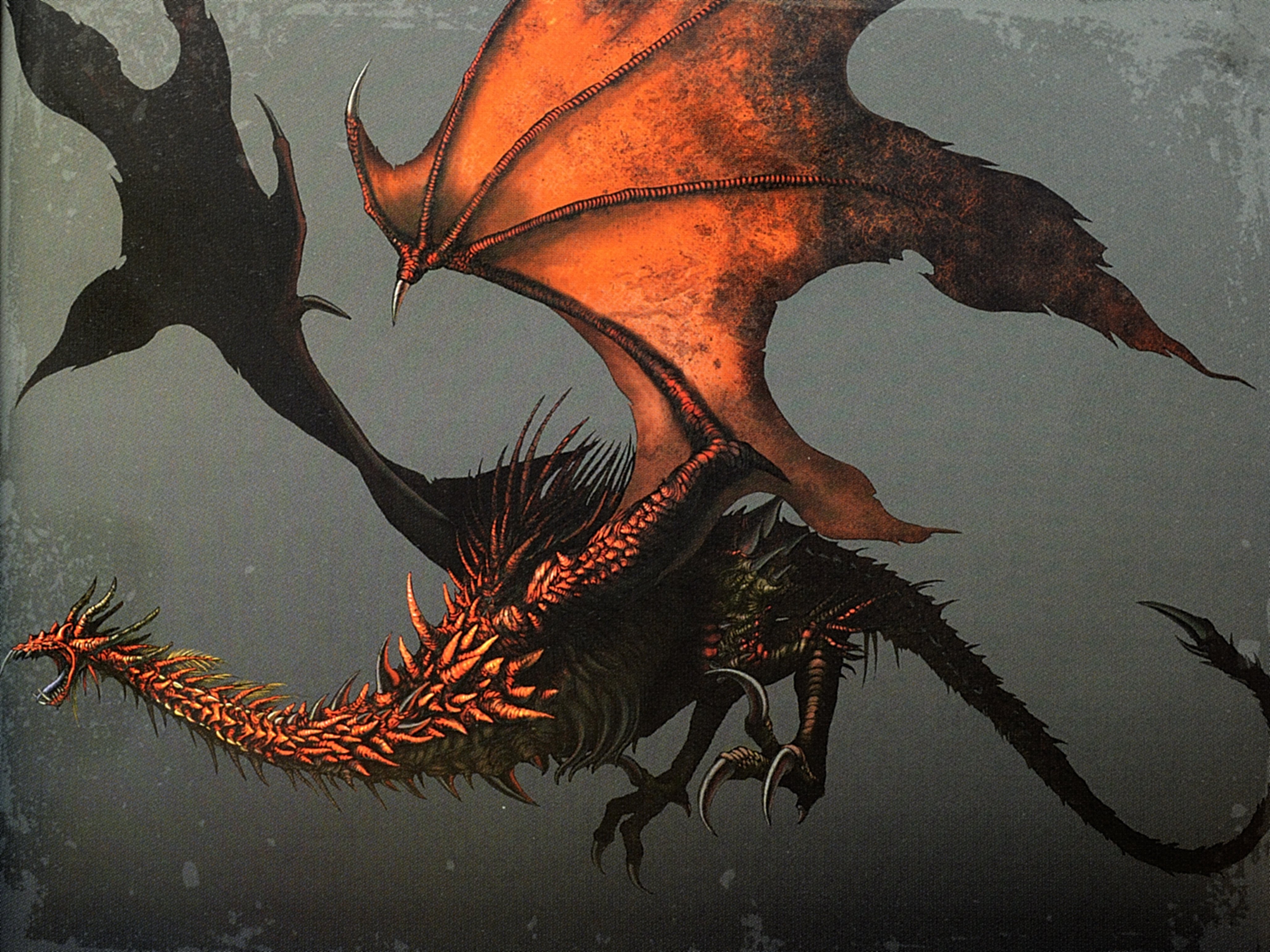 dark souls dragon on bridge