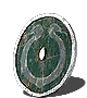 caduceus round shield
