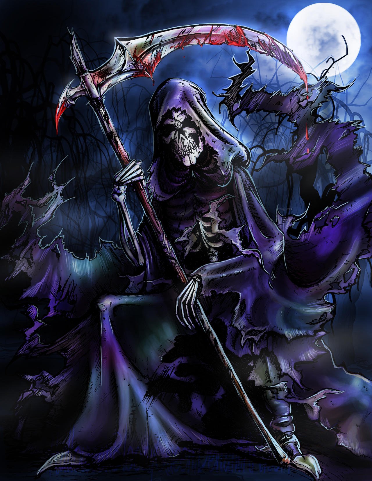 the grim reaper by halloweenbloodyqueen d7h0zwy